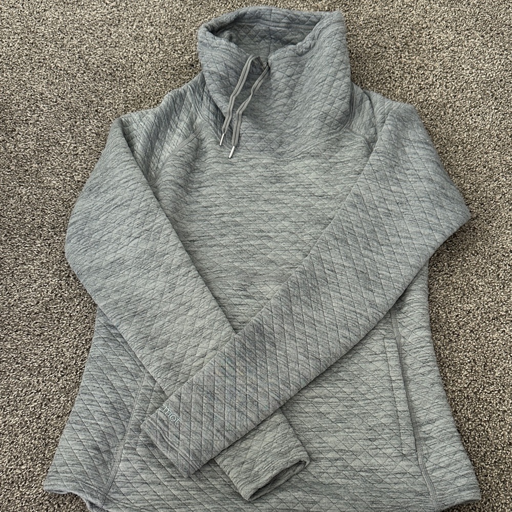 Marmot Women's Cowl Neck Gray Sweater